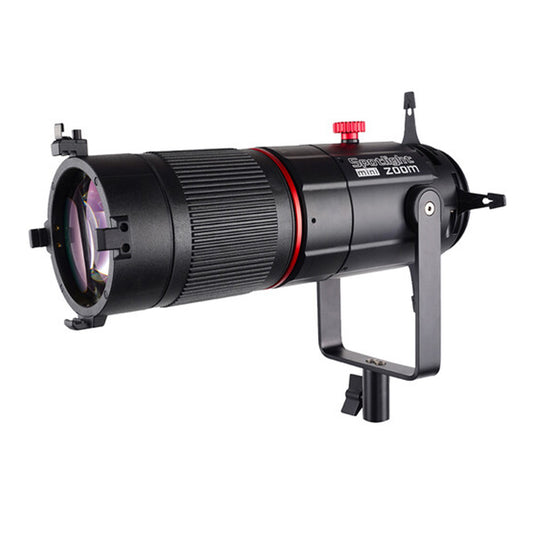 Aputure Spotlight Mini Zoom 2x Optical Projection Lens with Built-In Shutters, 15 to 30 Degrees Beam Angle Adjustable, M-Size Gobos Compatible, Drop-In Iris for LS 60D and 60x LED Lights