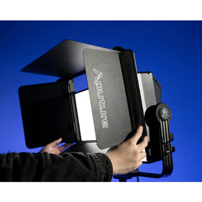 Aputure 4 Leaf Barndoors Accessory for Nova P300c LED Light Panel for Photography Video Vlogging Live Streaming Broadcast and Film Production Studio Lighting Equipment