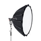 Aputure Light Dome 150cm Bowens S Mount Quick Set-Up Hexadecagon Softbox with 32-Sided Design for Circular Reflections, 2 Front Diffuser 1.5 and 2.5 Stops for Photography and Film Production Studio Lighting Equipment | APA0227A30