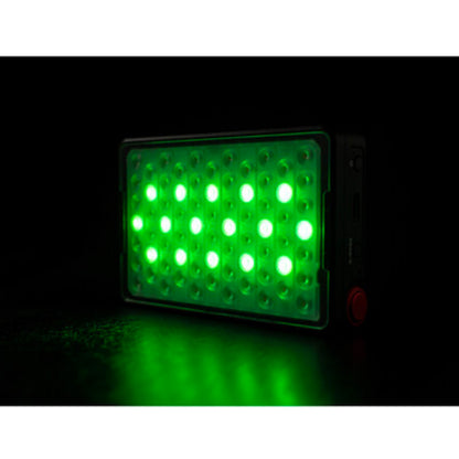 Aputure MC Pro RGB Professional Mini LED Panel Light with Built-in Rechargeable Battery, Diffusers and Cold Shoe Mount Ball Head for Photography Video Vlogging Live Streaming Broadcast and Film Production Studio Lighting Equipment