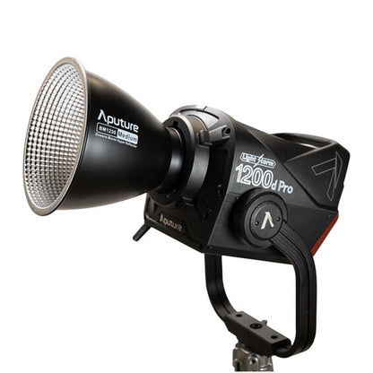 Aputure LS 1200d Pro 1600W Daylight Professional LED Light Kit with 3-Set Bowens S Mount Narrow, Medium and Wide Hyper Reflectors for Photography Video Vlogging Live Streaming Broadcast and Film Production Studio Lighting Equipment