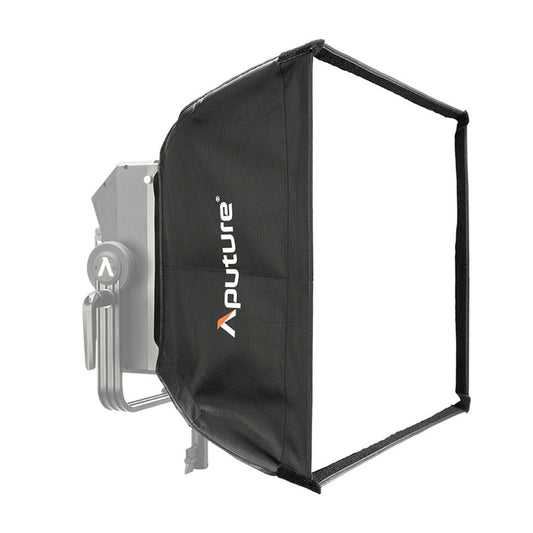 Aputure 30x38cm Rectangular Softbox for P300c LED Light Panel with Fabric Grid and Diffuser for Photography Video Vlogging Live Streaming Broadcast and Film Production Studio Lighting Equipment