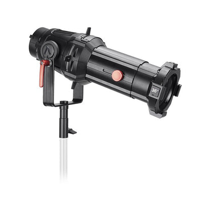 Aputure 19 / 26 / 36 Degrees Spotlight Mount Set Bowens Mount for Light Storm LC 120D / 120D II, 300D / 300D II Studio Lights with B-Size Gobo Sets with Holder and Gel Frame for Lighting Production Equipment