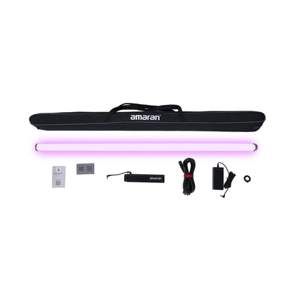 Aputure Amaran T4C 120cm / T2C 60cm RGB Handheld LED Light Wand with Swapabble Rechargeable Battery and Bluetooth Wireless Control for Photography Video Vlogging Live Streaming and Film Production Studio Lighting Equipment