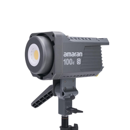 Aputure Amaran COB 100x S Bi-Color / 100d S 100W Daylight Compact LED Monolight with Bowens S Mount Hyper Reflector and Bluetooth Wireless Control for Photography Video Vlogging Live Streaming and Film Production Studio Lighting Equipment