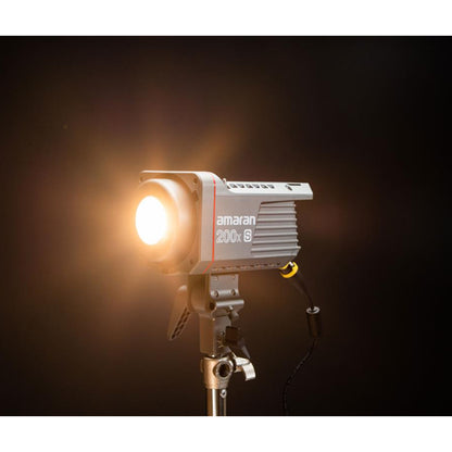 Aputure Amaran COB 200x S Bi-Color / 200d S Daylight 200W LED Monolight with Bowens S Mount Hyper Reflector and Bluetooth Wireless Control for Photography Live Streaming Broadcast and Film Production Studio Lighting Equipment