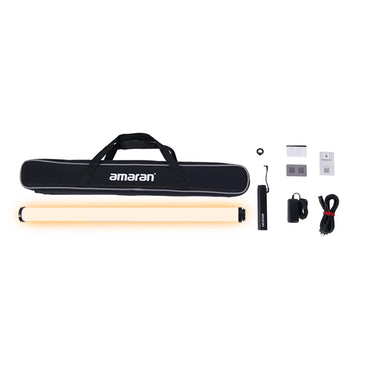 Aputure Amaran T4C 120cm / T2C 60cm RGB Handheld LED Light Wand with Swapabble Rechargeable Battery and Bluetooth Wireless Control for Photography Video Vlogging Live Streaming and Film Production Studio Lighting Equipment