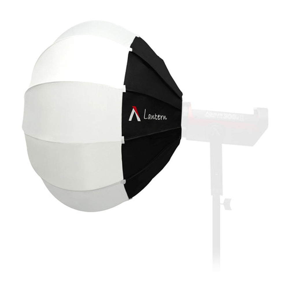 Aputure Lantern Softbox (90CM / 66CM) Bowens S Mount Foldable Quick Release Spherical Soft Light Diffuser for Overhead Ambient Lighting with Near 360° Beam Angle for Strobe and Continuous LED Lights - Photography and Video Accessories