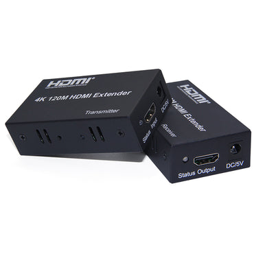 ArgoX 4K 60m / 100m / 120m HDMI Extender Transmitter Receiver with 3Gbps Data Rate, CAT5e/6, RJ45 Ethernet LAN Network Cable, Supports HDMI Out Downscaling | HDES60 HDES100 HDES120