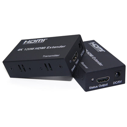 ArgoX 4K 60m / 100m / 120m HDMI Extender Transmitter Receiver with 3Gbps Data Rate, CAT5e/6, RJ45 Ethernet LAN Network Cable, Supports HDMI Out Downscaling | HDES60 HDES100 HDES120