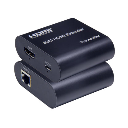 ArgoX 1080p/4K HDMI Extender Audio Transmitter Receiver with 60m / 120m Range, 4.5Gbps Data Rate, CAT5e/6 Ethernet Network Cable, EDID Switch, TX and RX Support 3.5mm Audio Output | HDES14 HDES15 HDES16 HDES17