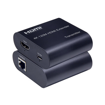 ArgoX 1080p/4K HDMI Extender Audio Transmitter Receiver with 60m / 120m Range, 4.5Gbps Data Rate, CAT5e/6 Ethernet Network Cable, EDID Switch, TX and RX Support 3.5mm Audio Output | HDES14 HDES15 HDES16 HDES17