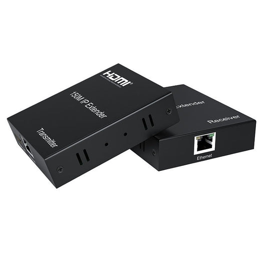 ArgoX 1080p HDMI IP Extender Full HD Video Transmitter Receiver with Up to 150m Transmission Range, Cat5e Cat6 Ethernet Network Port, Support HDCP1.4, Multi-Point Connection Mode for PC, TV, Monitor, Laptop | HDES28
