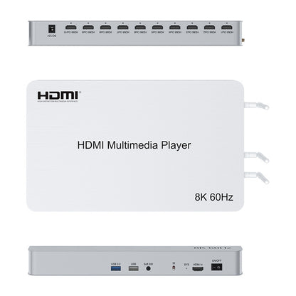 ArgoX 4K 60Hz HDMI Optical U3 Video Capture with Loop, Supports 6Gbps Data Rate and TMDS Clock, USB Video1.5, USB Audio 1.0, USB 2.0, USB3.0 to Micro USB Cable and HDMI Loop Out | HDVC7 HDVC8