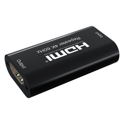 ArgoX 8K 60Hz HDMI 2.0 Female to Female Repeater with Built-in IR-RX Extension Function, Supports 3D, HDMI 2.0, 6Gbps Data Rate and TMDS Clock, AWG26 HDMI, and Up to 30m Transmission Distance | HDRE3
