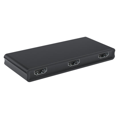 ArgoX 1x2 / 1x4 HDMI 2.0 Splitter with 4K 30Hz, Supports 3D, 6Gbps Data Rate and TMDZ Clock, 8/10/12bit Deep Color, and AWG26 HDMI Cable for HDTV, DVD Player, Projector, A/V Receiver, Set Top Boxes | HDSP1X2 HDSP1X4