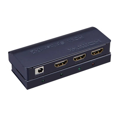 ArgoX 4K Ultra HD 1x2 / 1x4 / 1x8 Mini HDMI Video Splitter Supports 3D, 3.4Gbps Data Rate and TMDS Clock, and AWG26 HMDI Cable for DVD Player, TV, Monitor, Projector, Set Top Boxes | HDSP2-M HDSP4-M HDSP8-M