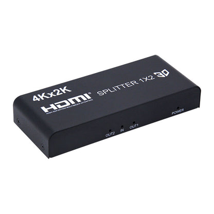 ArgoX 4K 30Hz 1x2 / 1x4 / 1x8 HDMI Splitter Supports 3D, 3.4Gbps Data Rate and TMDZ Clock, and AWG26 HDMI Cable for HDTV, Monitor, DVD Player, Projector, A/V Receiver, Set Top Boxes | HDSP2 HDSP4 HDSP8