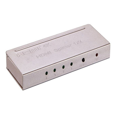 ArgoX 4K Ultra HD 1x2 / 1x4 / 1x8 Mini HDMI Video Splitter Supports 3D, 3.4Gbps Data Rate and TMDS Clock, and AWG26 HMDI Cable for DVD Player, TV, Monitor, Projector, Set Top Boxes | HDSP2-M HDSP4-M HDSP8-M