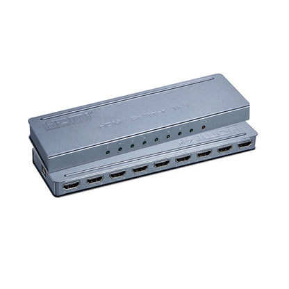 ArgoX 4K Ultra HD 1x2 / 1x4 / 1x8 Mini HDMI Video Splitter Supports 3D, 3.4Gbps Data Rate and TMDS Clock, and AWG26 HMDI Cable for DVD Player, TV, Monitor, Projector, Set Top Boxes | HDSP2-M HDSP4-M HDSP8-M