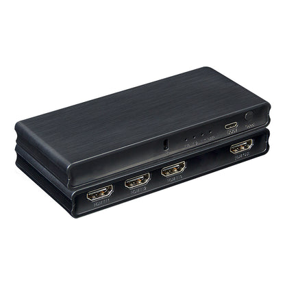 ArgoX 4K 60Hz HDMI Switcher 3x1 with IR Remote Control, Supports 3D, HDR, 6Gbps Data Rate and TMDS Clock, AWG26 Cable Supported for DVD, Gaming, HD Players | HDSW3X1