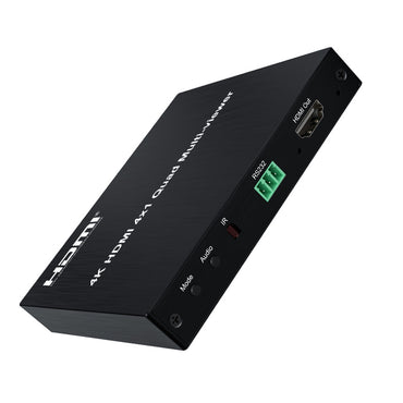 Argox 4K 30Hz HDMI 4x1 Quad Multi-Viewer Screen Splitter Ultra HD Support IR Remote Control, PCM2 Audio Format for TV Monitor | HDSW4-Q2