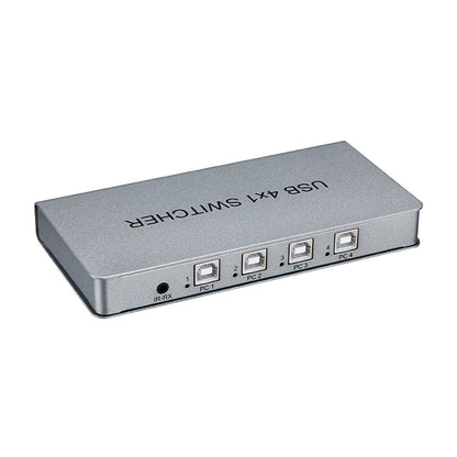 [CLEARANCE] ArgoX USB 4x1 / 8x1 KVM Synchronous Controller USB-B Switcher Supports Wireless Keyboard and Mouse, IR Control, USB1.1/2.0 A Male to B Male Cable for Computers, Gaming, KVM Extenders, Windows, Linux, macOS, and Android