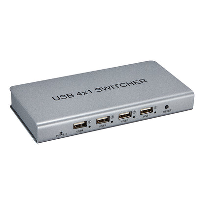 [CLEARANCE] ArgoX USB 4x1 / 8x1 KVM Synchronous Controller USB-B Switcher Supports Wireless Keyboard and Mouse, IR Control, USB1.1/2.0 A Male to B Male Cable for Computers, Gaming, KVM Extenders, Windows, Linux, macOS, and Android