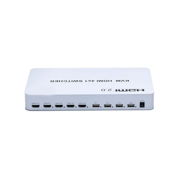 ArgoX HDUSB4X1 4K 60Hz HDMI Switch 4x1 with KVM, Supports 3D, 6Gbps, and TMDS Clock, AWG26 HDMI Supported, Supports Wireless Mouse and Keyboard for Windows, Linux, macOS, and Android