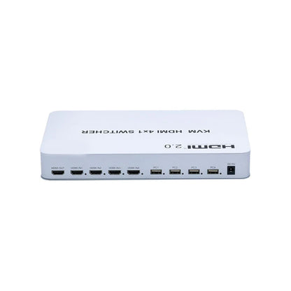 ArgoX HDUSB4X1 4K 60Hz HDMI Switch 4x1 with KVM, Supports 3D, 6Gbps, and TMDS Clock, AWG26 HDMI Supported, Supports Wireless Mouse and Keyboard for Windows, Linux, macOS, and Android