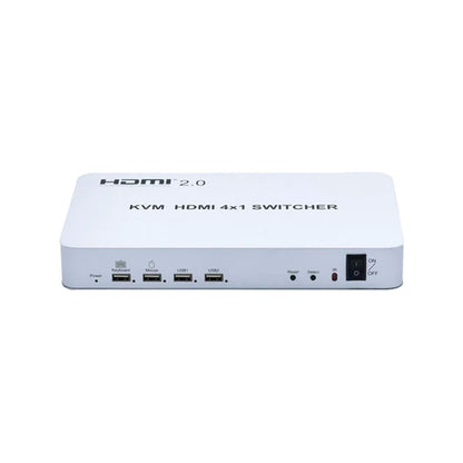 ArgoX HDUSB4X1 4K 60Hz HDMI Switch 4x1 with KVM, Supports 3D, 6Gbps, and TMDS Clock, AWG26 HDMI Supported, Supports Wireless Mouse and Keyboard for Windows, Linux, macOS, and Android