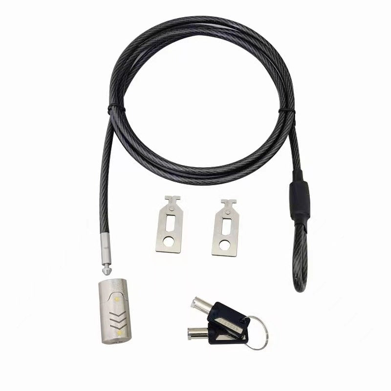 ArgoX Key Type Security Laptop Computer Lock Cable with Braided Carbon ...