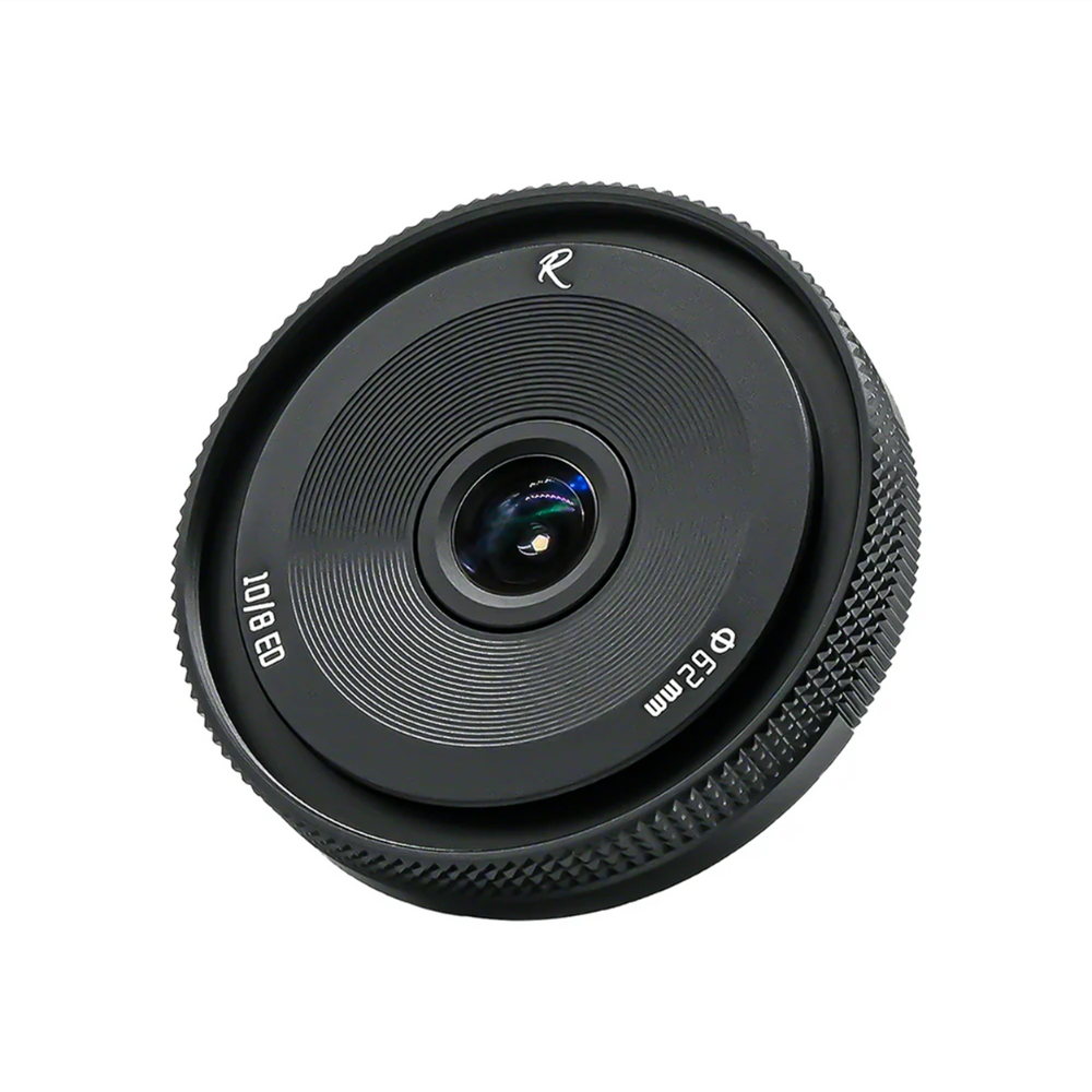 AstrHori 10mm F8 II Ultra Wide Angle Fisheye APS-C for Sony E / Fujifilm X / Panasonic / Olympus Micro Four Thirds MFT M43 / Leica L / Nikon Z Manual Prime Lens with Starburst Effect, Filter Slot, ED Glass, Manual Focus Mode, 150 Degrees FOV Field of View