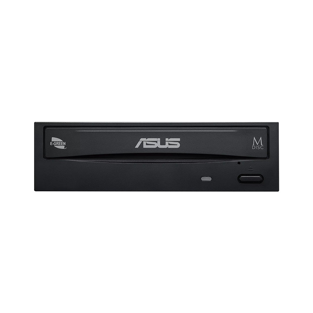 ASUS DRW-24B1ST Green Focus CD / DVD-RW ROM Writer with 24X Optical Storage Write Speeds, SATA Interface, Energy Saver, M-Disc Support and AVRS Technology for PC Computer