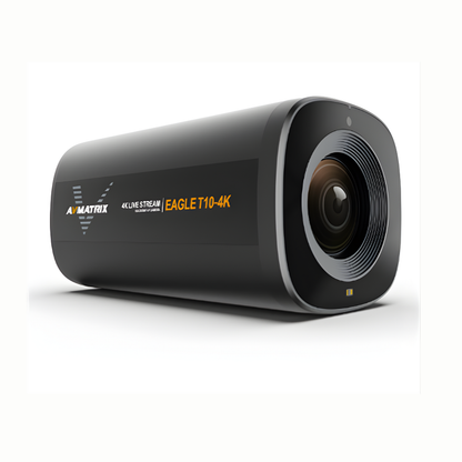 AVMATRIX Eagle T10 4K ToF Autofocus Live Stream 4K 60fps Camera w/ 10x Optical Zoom, 8MP CMOS Sensor