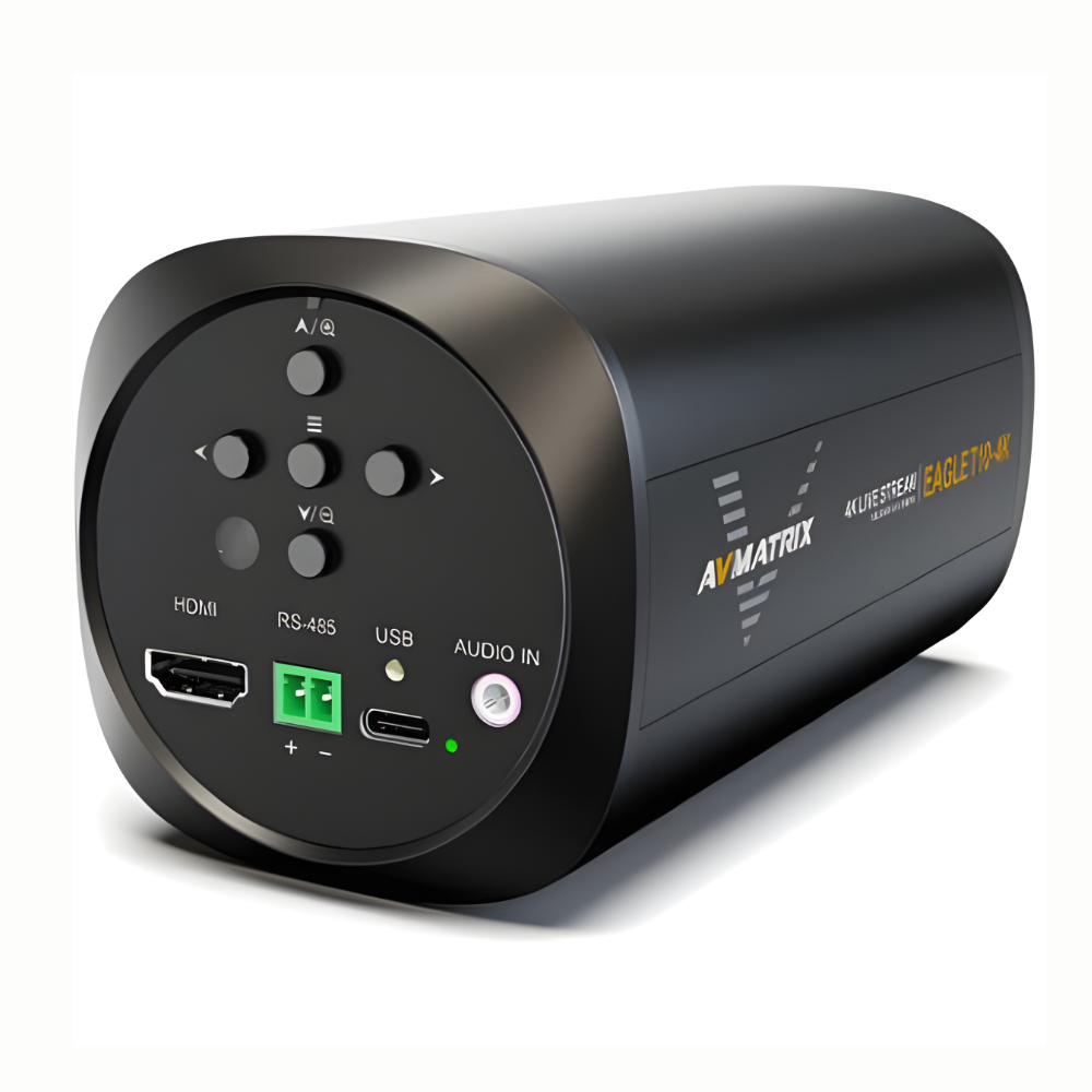 AVMATRIX Eagle T10 4K ToF Autofocus Live Stream 4K 60fps Camera w/ 10x Optical Zoom, 8MP CMOS Sensor