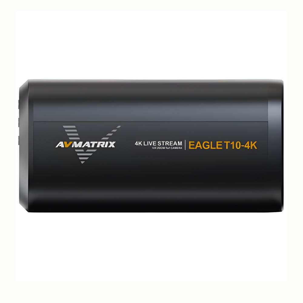 AVMATRIX Eagle T10 4K ToF Autofocus Live Stream 4K 60fps Camera w/ 10x Optical Zoom, 8MP CMOS Sensor