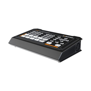 AVMATRIX Micro 4 Channel HDMI & DP DisplayPort Video Switcher with USB Drive Port, SD Memory Card Slot, and Type C Port for Live Streaming, recording, Broadcast, and Video Conferencing | HVS0401E