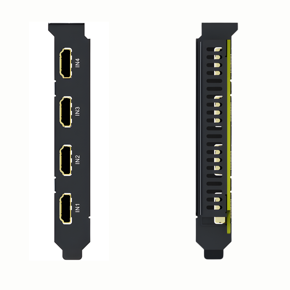 AVMATRIX VC41 / VC42 PCI-Express Capture Card for Gaming & Live Stream 4-Channel HMDI / 3G-SDI Input