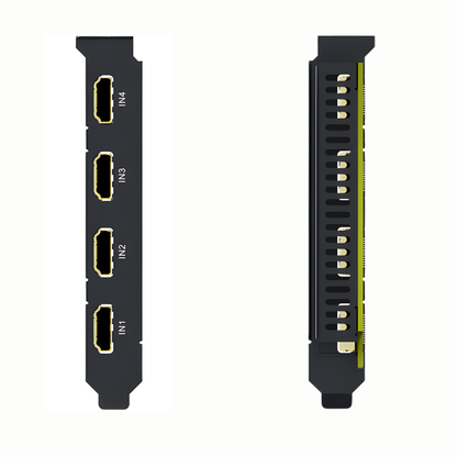 AVMATRIX VC41 / VC42 PCI-Express Capture Card for Gaming & Live Stream 4-Channel HMDI / 3G-SDI Input