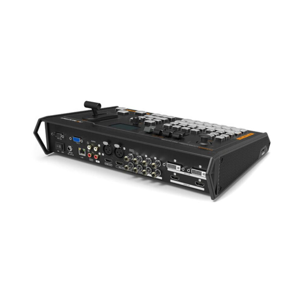 AVMATRIX 6 Channel SDI / HDMI Multi Format Video Switcher with PTZ Camera Control, SD Memory Card Slot, and USB Type C for Live Streaming, Recording, Broadcast, and Video Conferencing | VS0605U