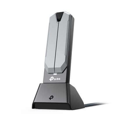 TP-Link Archer TBE400UH BE6500 WIFI 7 High Gain Wireless USB Adapter with Tri-Band 6GHz / 5GHz / 2.4GHz Max 2880Mbps, SuperSpeed USB 3.0, WPA3 Security Protocol, OFDMA MU-MIMO Support and Multi-RU Support