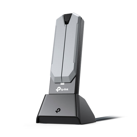 TP-Link Archer TBE400UH BE6500 WIFI 7 High Gain Wireless USB Adapter with Tri-Band 6GHz / 5GHz / 2.4GHz Max 2880Mbps, SuperSpeed USB 3.0, WPA3 Security Protocol, OFDMA MU-MIMO Support and Multi-RU Support