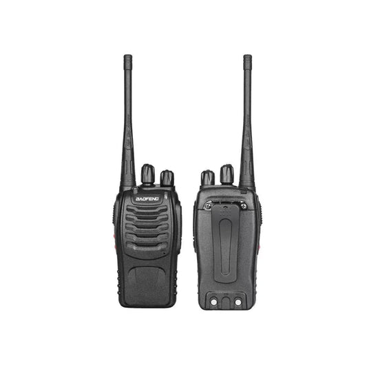 BaoFeng BF-888S (Single & Set of 2/3/4) Walkie-Talkie UHF Transceiver 5W Two-Way Radio with 16 Store Channels, 400-470MHz Frequency Range, 5km Max. Talking Range, Clear Voice Output, 1500mAh Battery Capacity, IP45 Waterproof