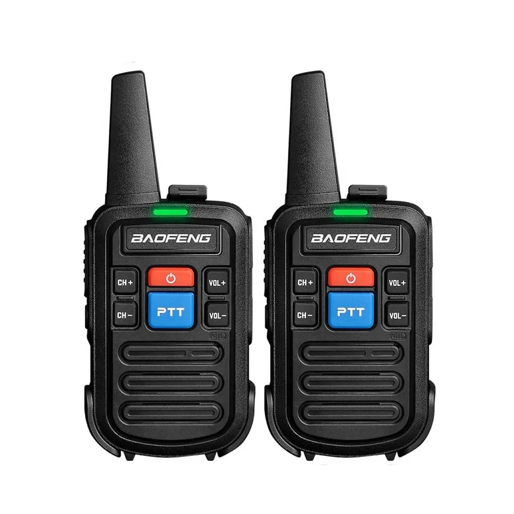 BaoFeng BF-C50 (Set of 5/6/7/8/9/10) Walkie-Talkie UHF Transceiver 5W Two-Way Radio with 99 Memory Channels, 430-440MHz Frequency Range, 5km Max. Talking Range, Clear Voice Output, 1500mAh Battery Capacity, IP45 Waterproof