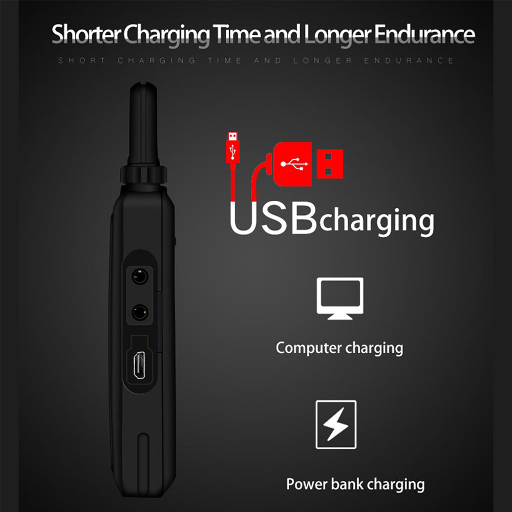 BaoFeng BF-R5 (Set of 5/6/7/8/9/10) Walkie-Talkie UHF Transceiver 5W Two-Way Radio with 16 Storage Channels, 430-440MHz Frequency Range, 5km Max. Talking Range, Clear Voice Output, 1500mAh Battery Capacity, IP45 Waterproof