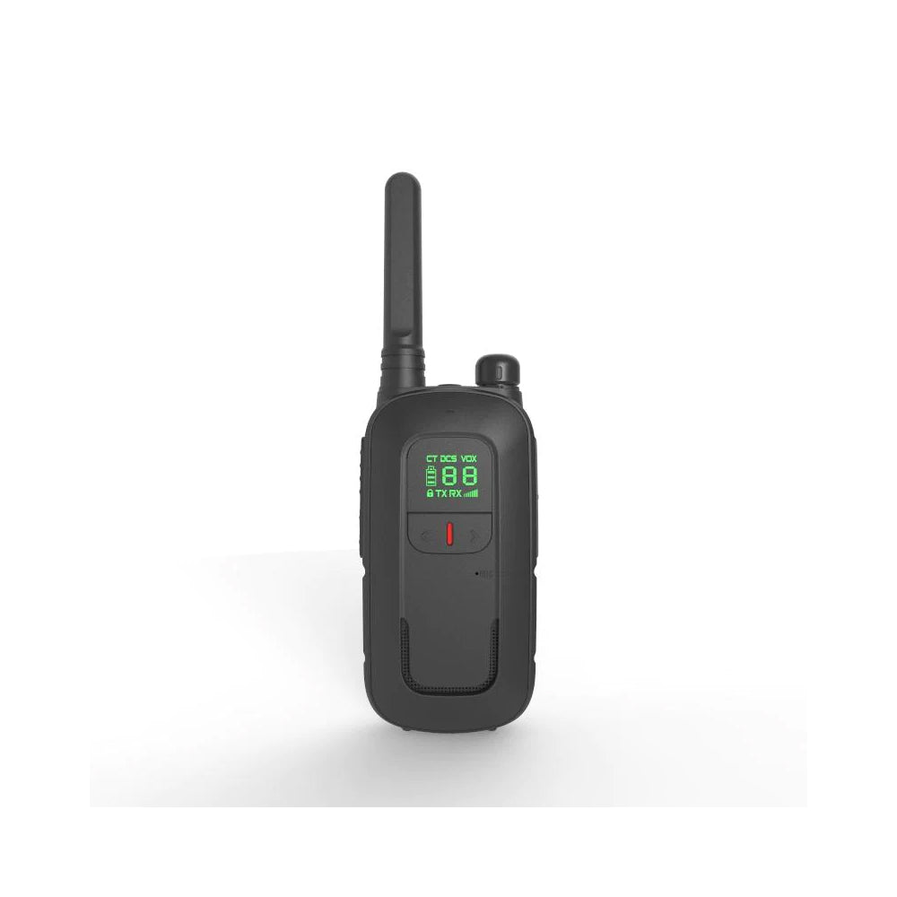 BaoFeng BF-T12 (Single & Set of 2/3/4) Walkie-Talkie UHF Transceiver 5W PC Programmable Two-Way Radio with 99 Memory Channels, 400-470MHz Frequency Range, 5km Max. Talking Range, Clear Voice Output, 1500mAh Battery Capacity