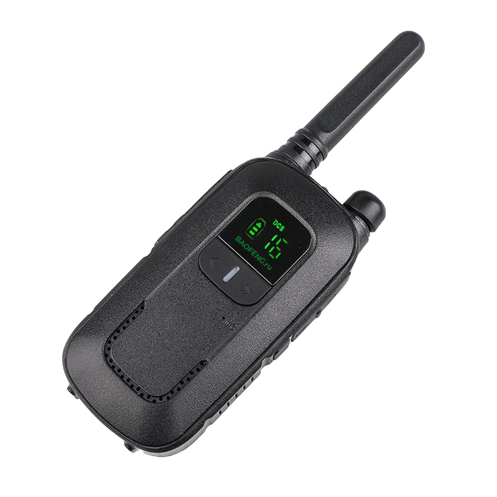 BaoFeng BF-T12 (Single & Set of 2/3/4) Walkie-Talkie UHF Transceiver 5W PC Programmable Two-Way Radio with 99 Memory Channels, 400-470MHz Frequency Range, 5km Max. Talking Range, Clear Voice Output, 1500mAh Battery Capacity