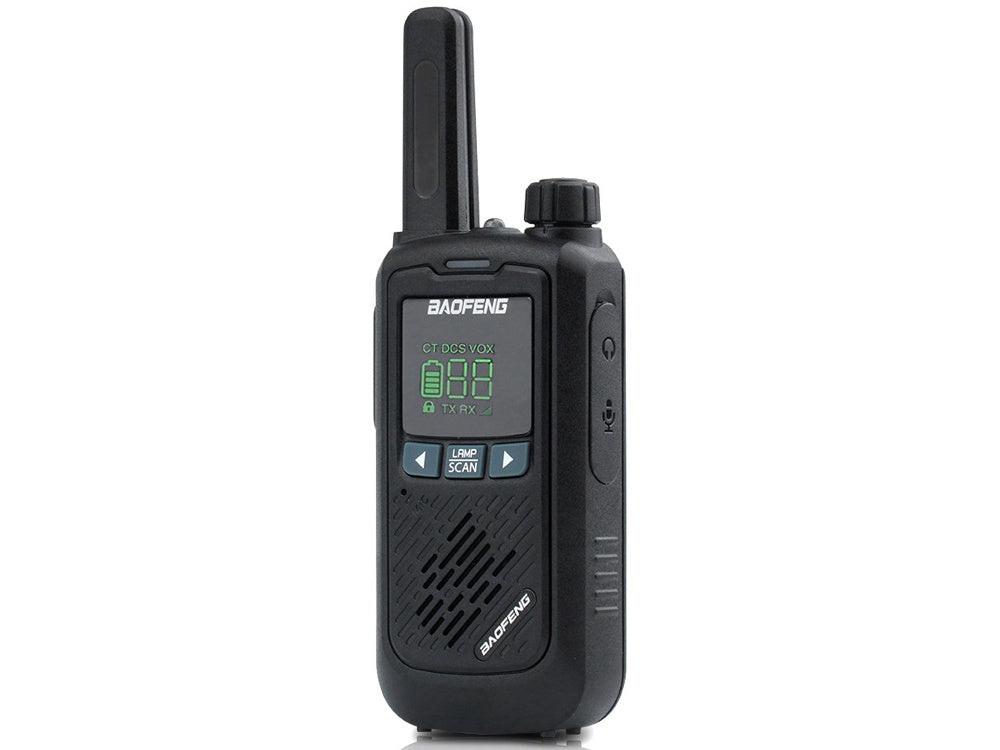 BaoFeng BF-T17 (Set of 5/6/7/8/9/10) Walkie-Talkie UHF Transceiver 5W PC Programmable Two-Way Radio with 16 Memory Channels, 400-470MHz Frequency Range, 5km Max. Talking Range, Clear Voice Output, 1500mAh Battery Capacity