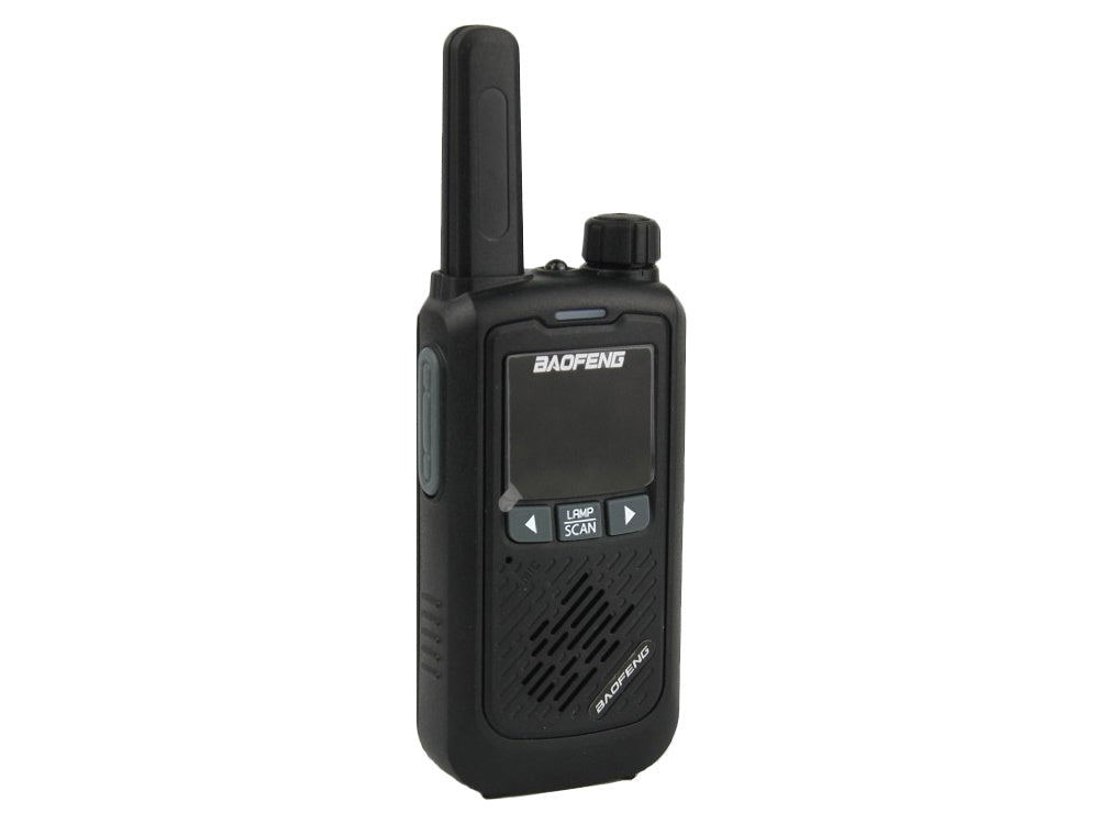 BaoFeng BF-T17 (Single & Set of 2/3/4) Walkie-Talkie UHF Transceiver 5W PC Programmable Two-Way Radio with 16 Memory Channels, 400-470MHz Frequency Range, 5km Max. Talking Range, Clear Voice Output, 1500mAh Battery Capacity